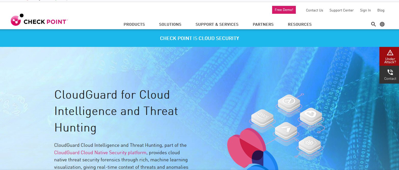 CloudGuard Intelligence Cloud Security Monitoring and Analytics topattop