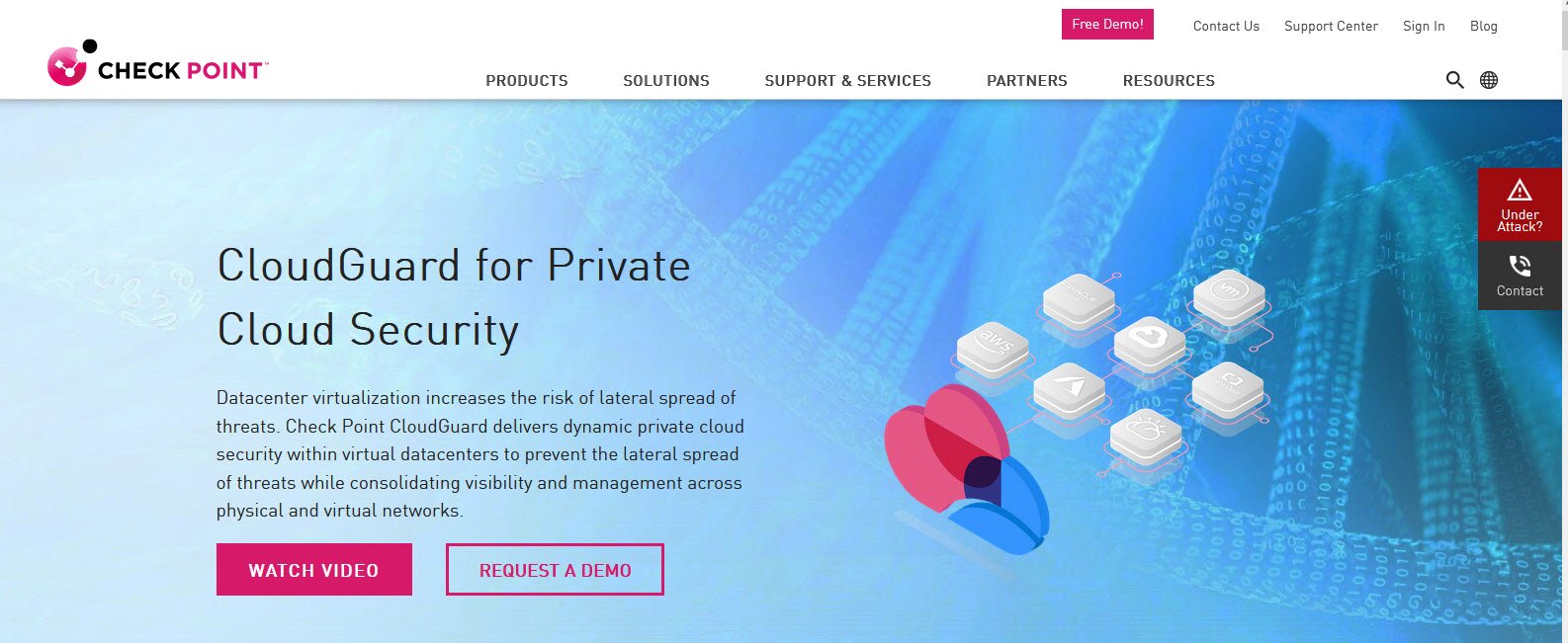 CloudGuard Network Security (IaaS) Cloud Data Security Software topattop