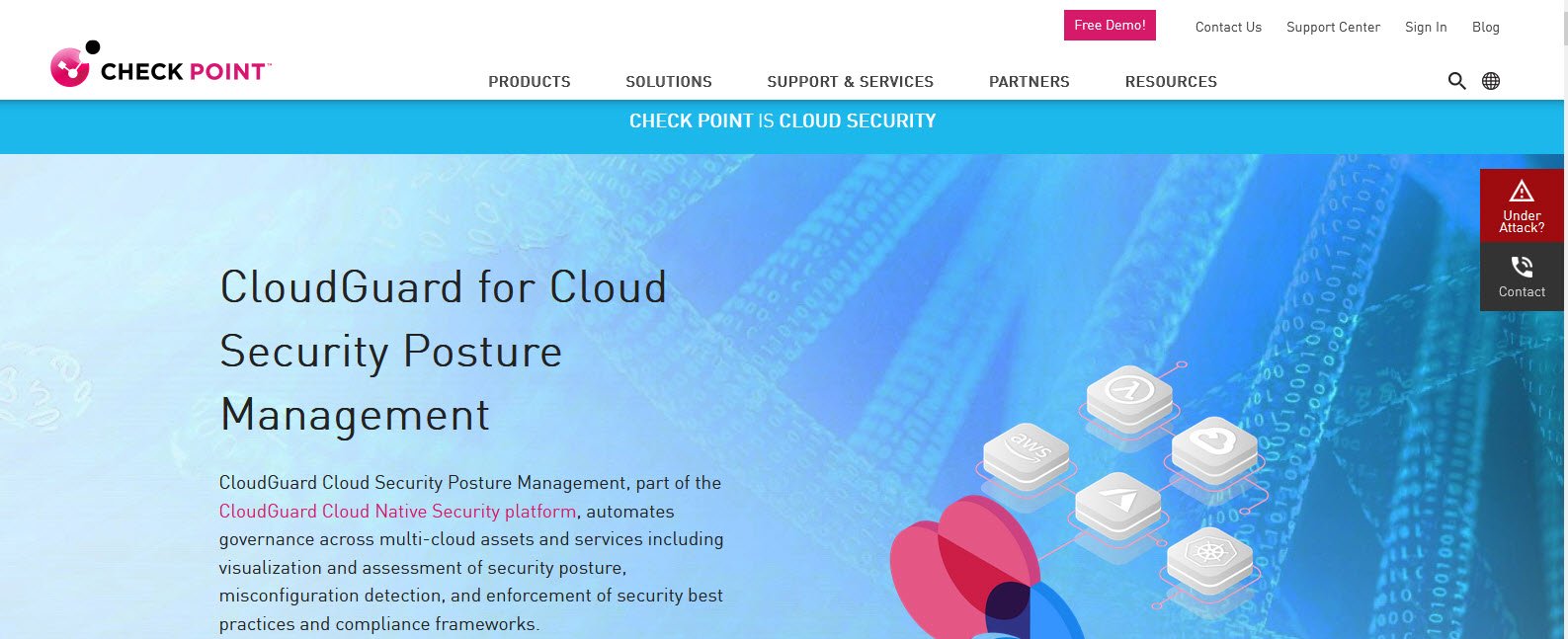 CloudGuard Posture Management (Dome9) Cloud Security Posture Management Software topattop