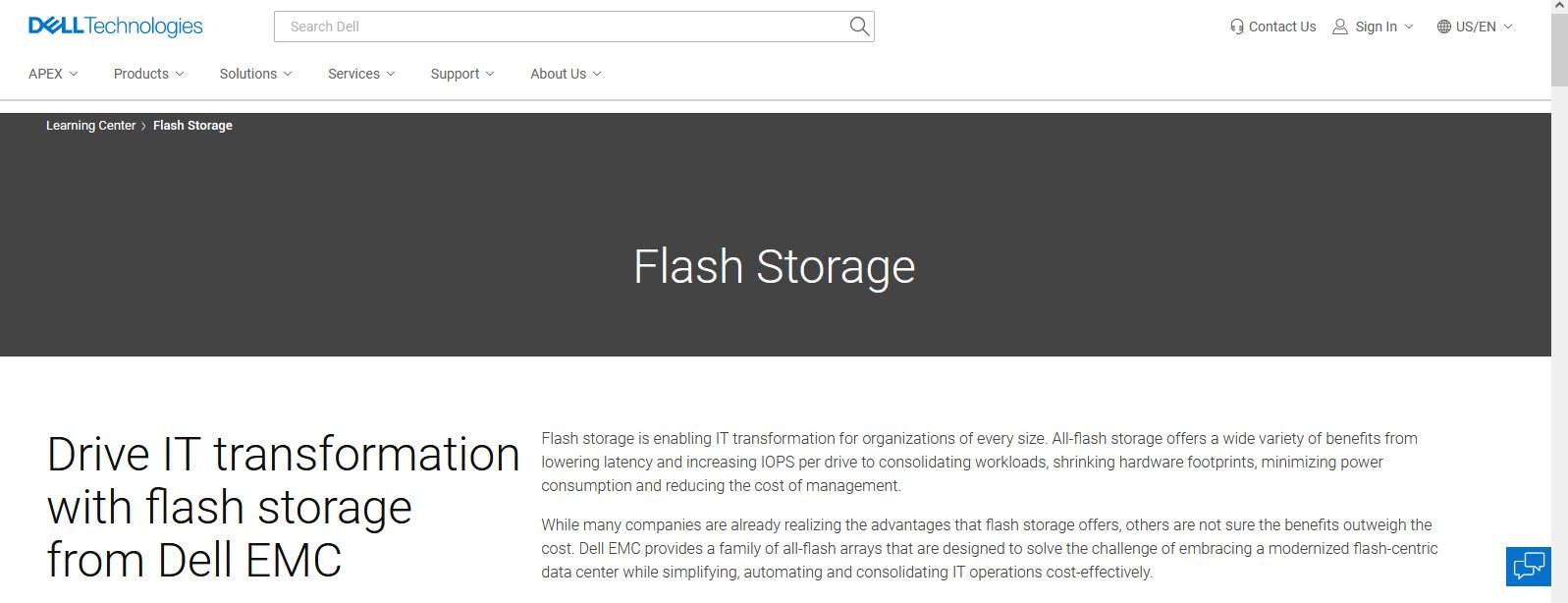Dell EMC All-Flash Arrays All-Flash Arrays (AFA) Hardware topattop