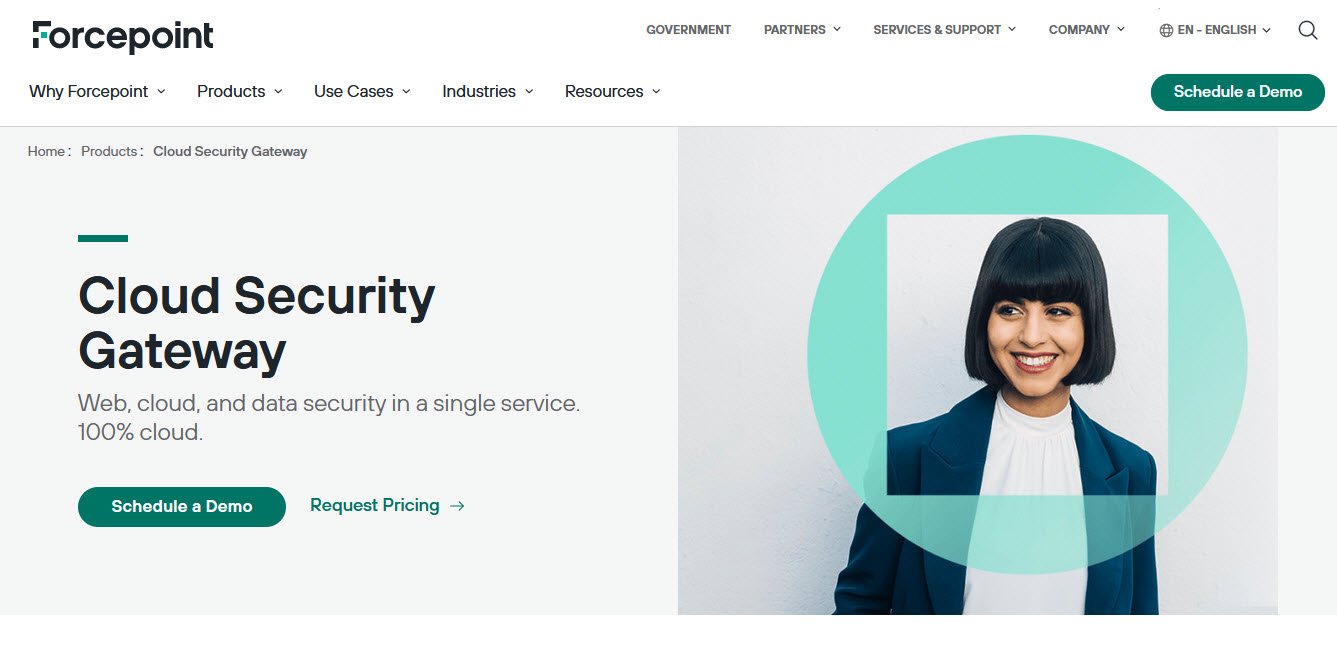Forcepoint Cloud Security Gateway Best Cloud Access Security Broker topattop