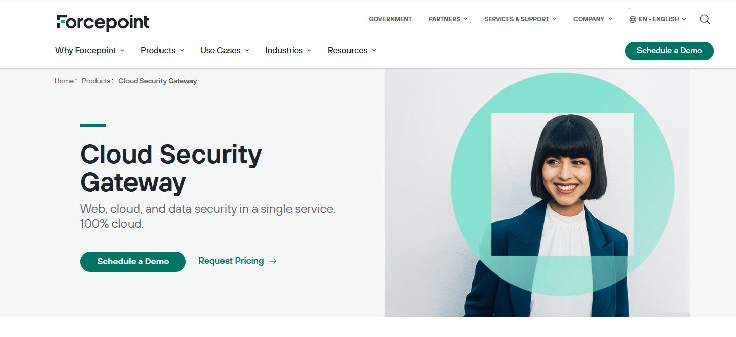 Forcepoint Cloud Security Gateway Cloud Edge Security topattop