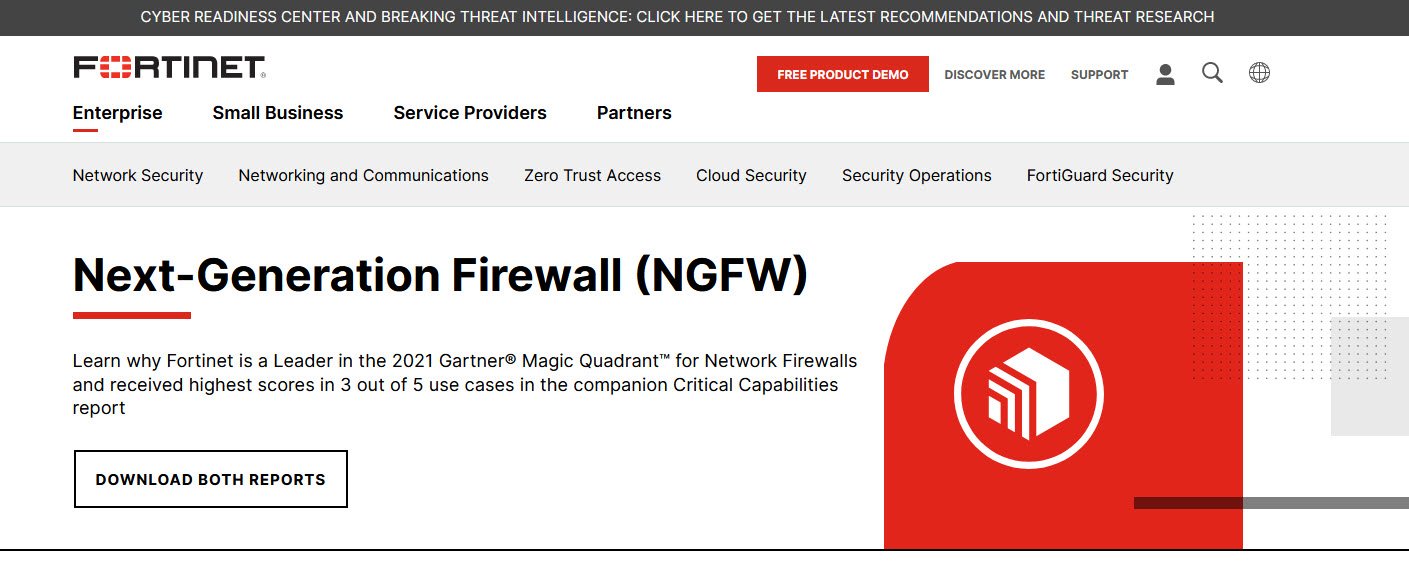 FortiGate NGFW Threat Intelligence Software topattop