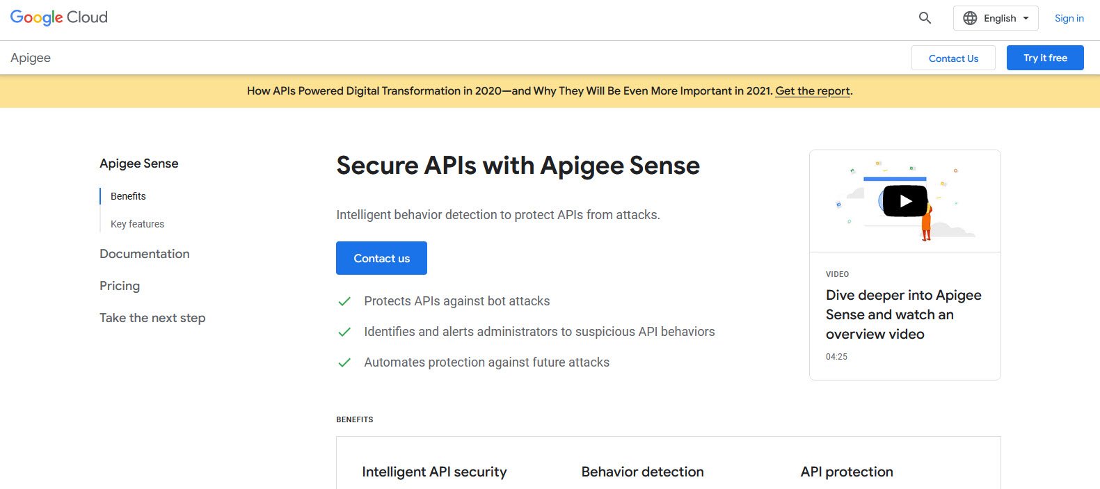 Google Apigee Sense Cloud Data Security topattop