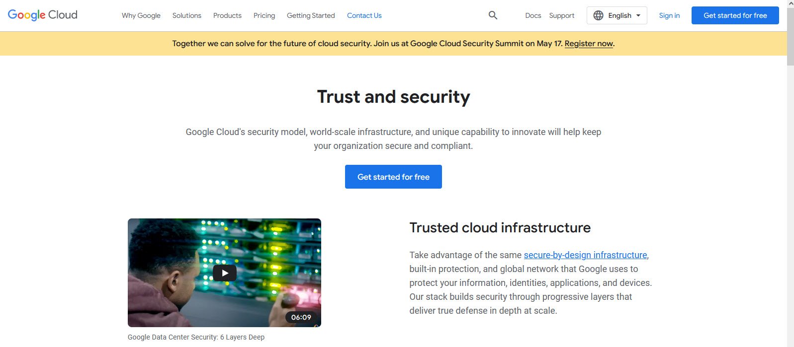 Google Cloud Platform Security Overview Cloud Workload Protection Platforms topattop