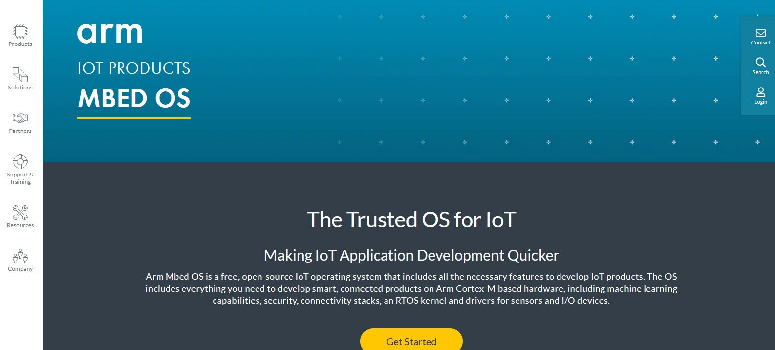 Mbed OS IoT Security topattop