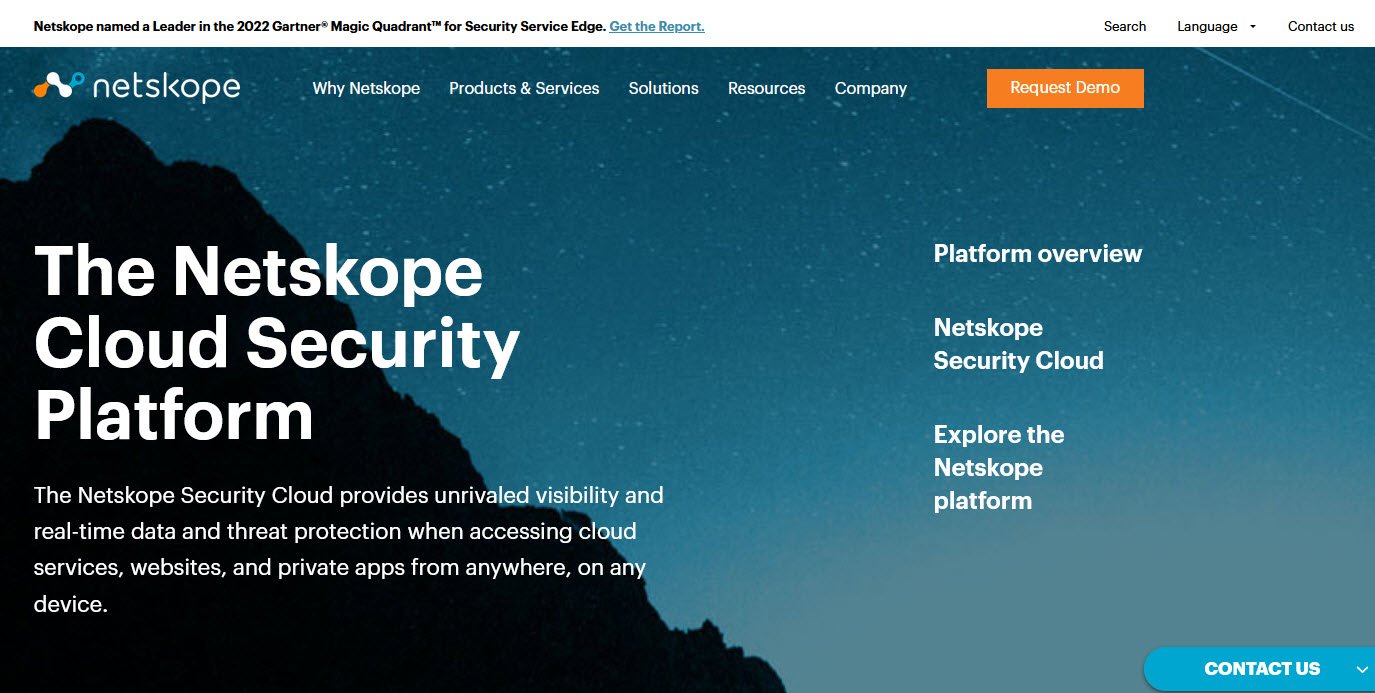 Netskope Best Cloud Access Security Broker topattop