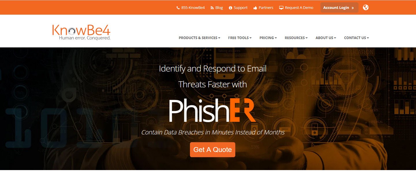 PhishER Security Orchestration, Automation, and Response (SOAR) topattop