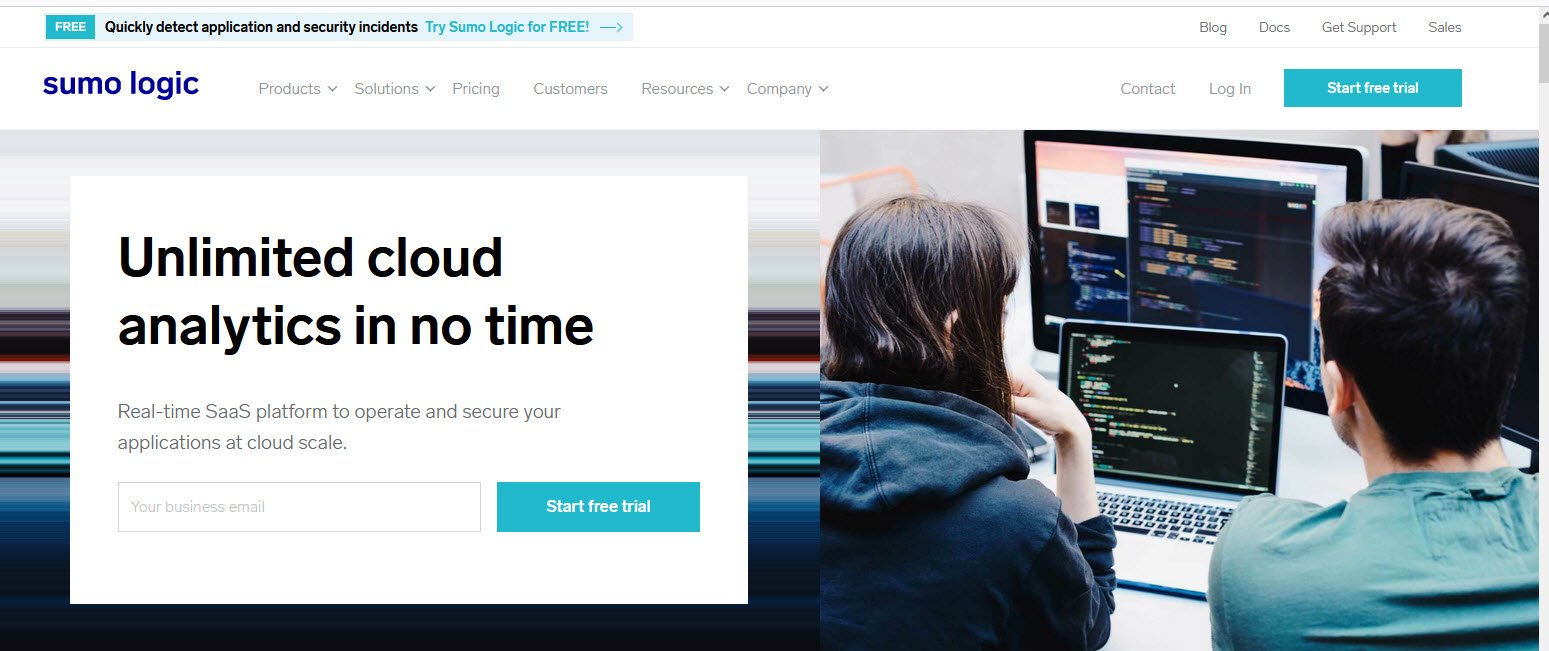 Sumo Logic Cloud Security Monitoring and Analytics topattop