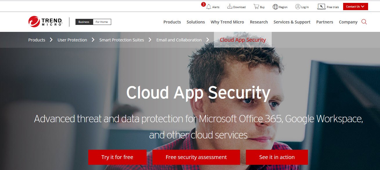 Trend Micro Cloud App Security Best Cloud Access Security Broker topattop