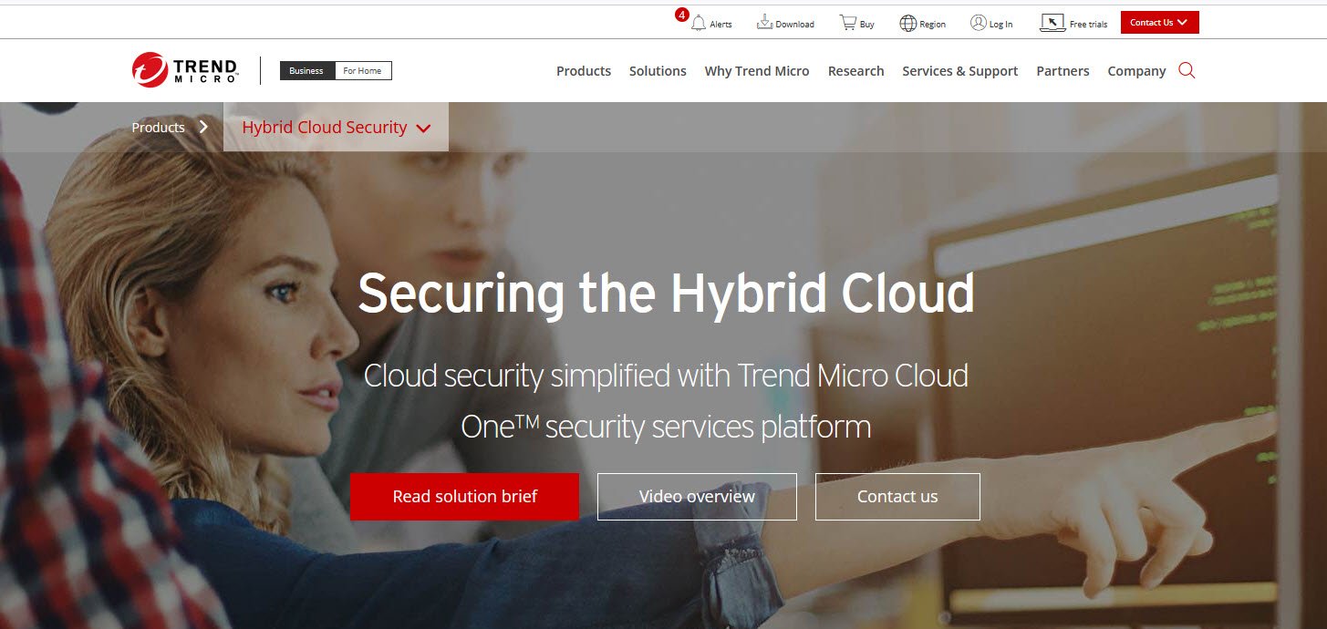Trend Micro Deep Security Cloud Workload Protection Platforms topattop