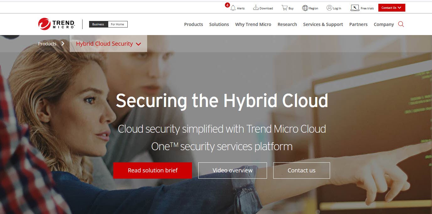 Trend Micro Hybrid Cloud Security Solution Cloud Data Security topattop