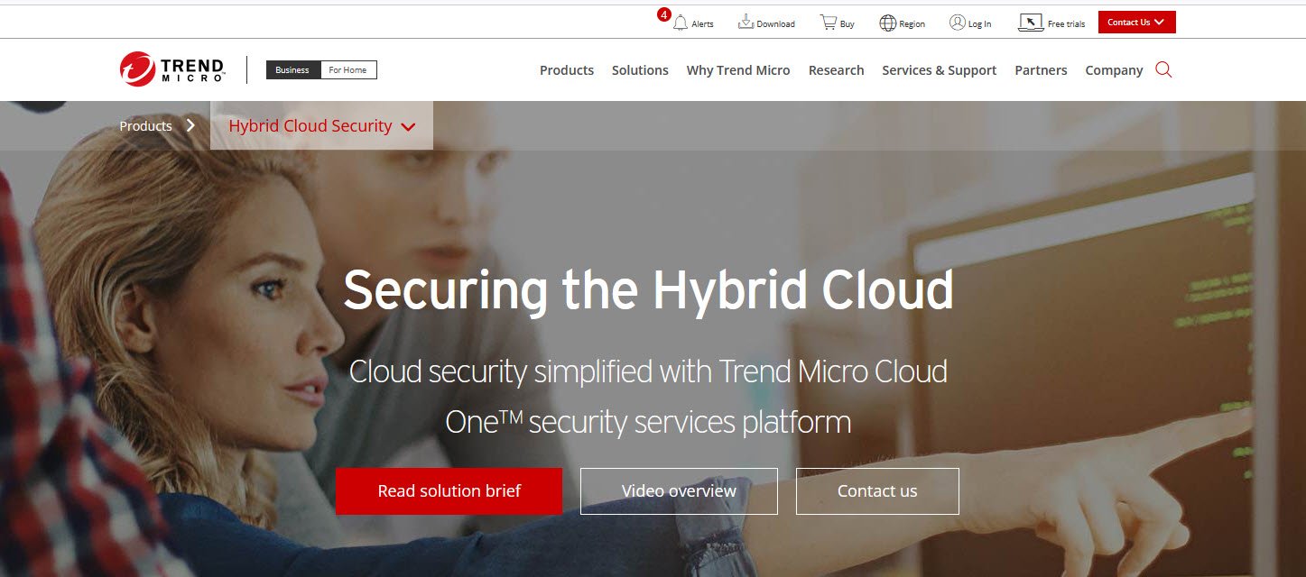 Trend Micro Hybrid Cloud Security Solution Cloud Security Posture Management Software topattop