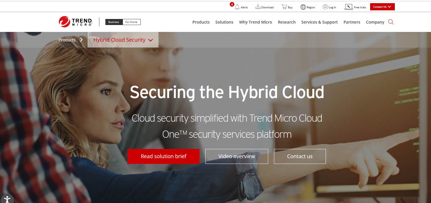 Trend Micro Hybrid Cloud Security Solution Cloud Workload Protection Platforms topattop