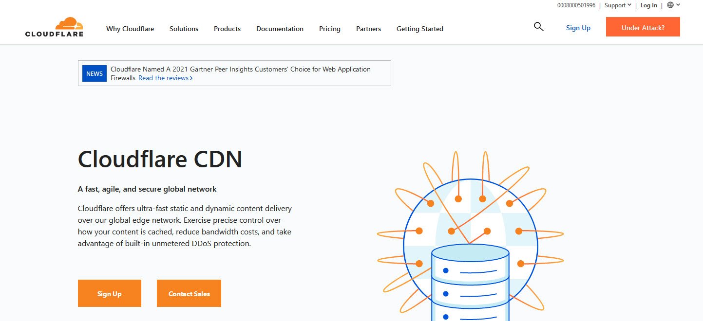 Cloudflare CDN Enterprise Content Delivery Network (eCDN) Software topattop