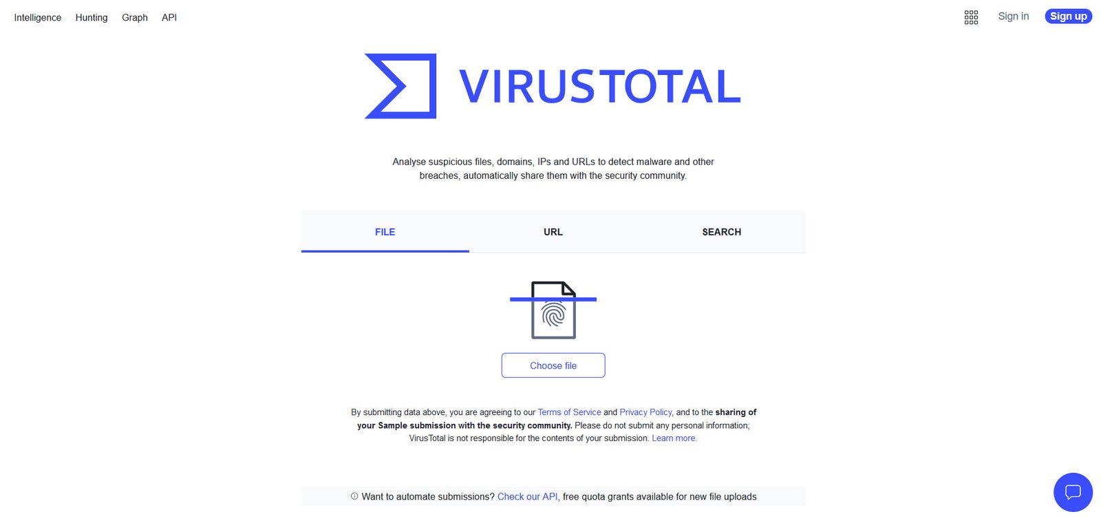 VirusTotal Malware Analysis Tool Topattop