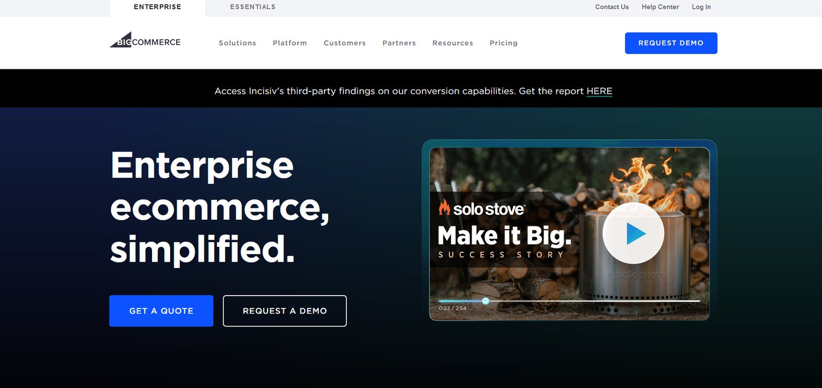 Bigcommerce Ecommerce Platforms Topattop