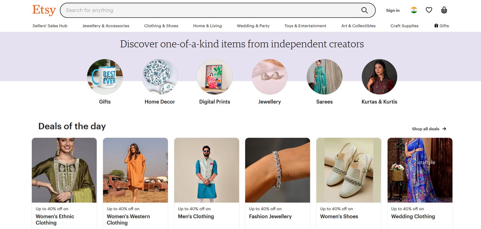 Etsy Ecommerce Platforms Topattop