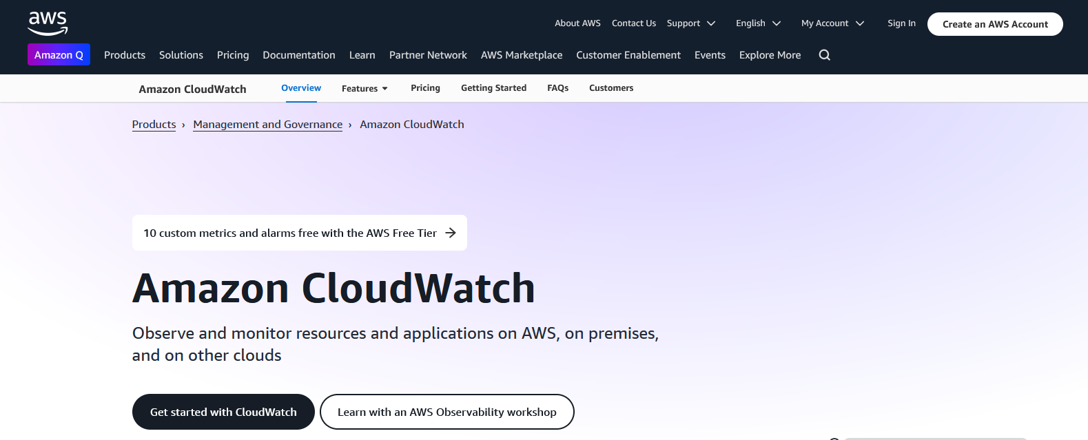 Amazon CloudWatch