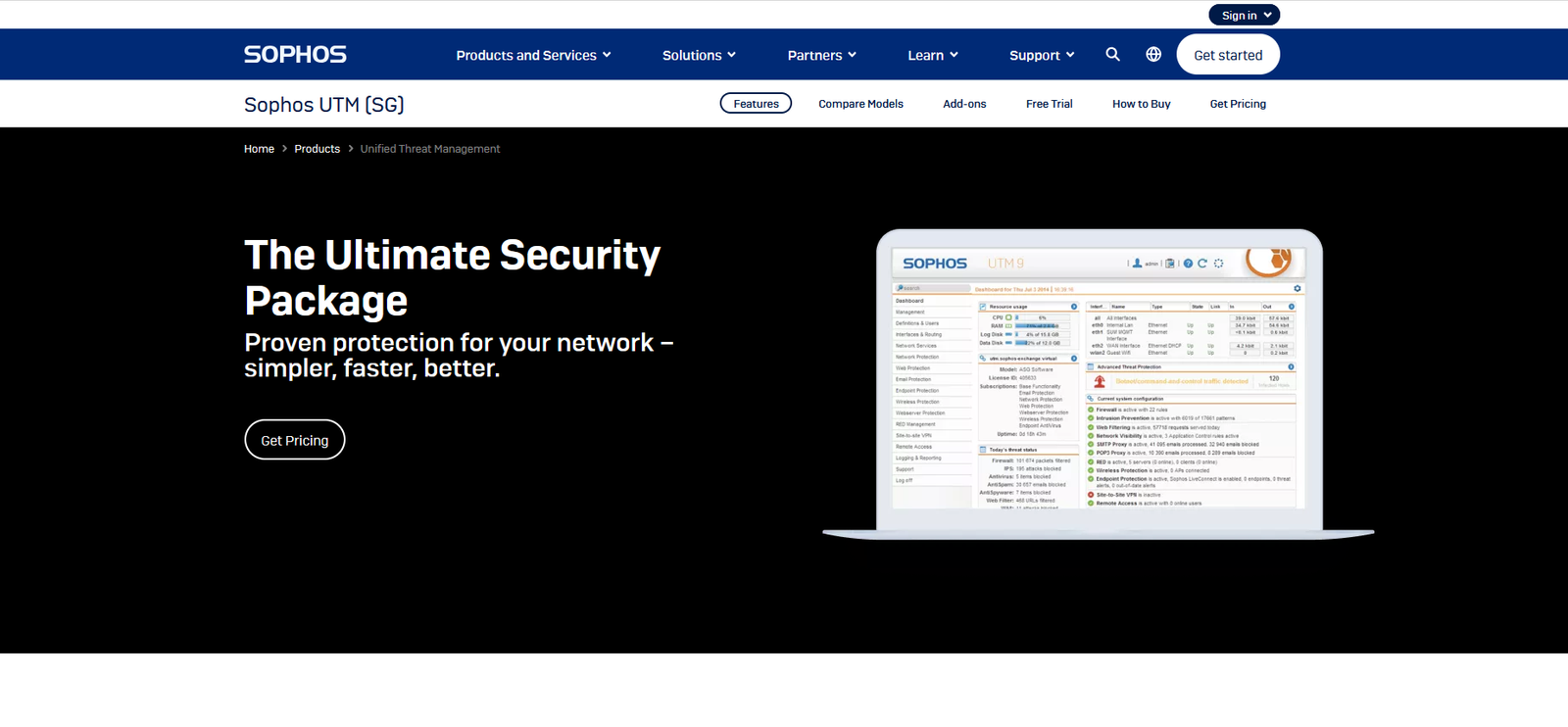 Sophos United Threat Management