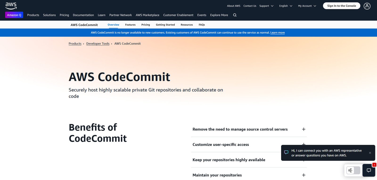 AWS CodeCommit