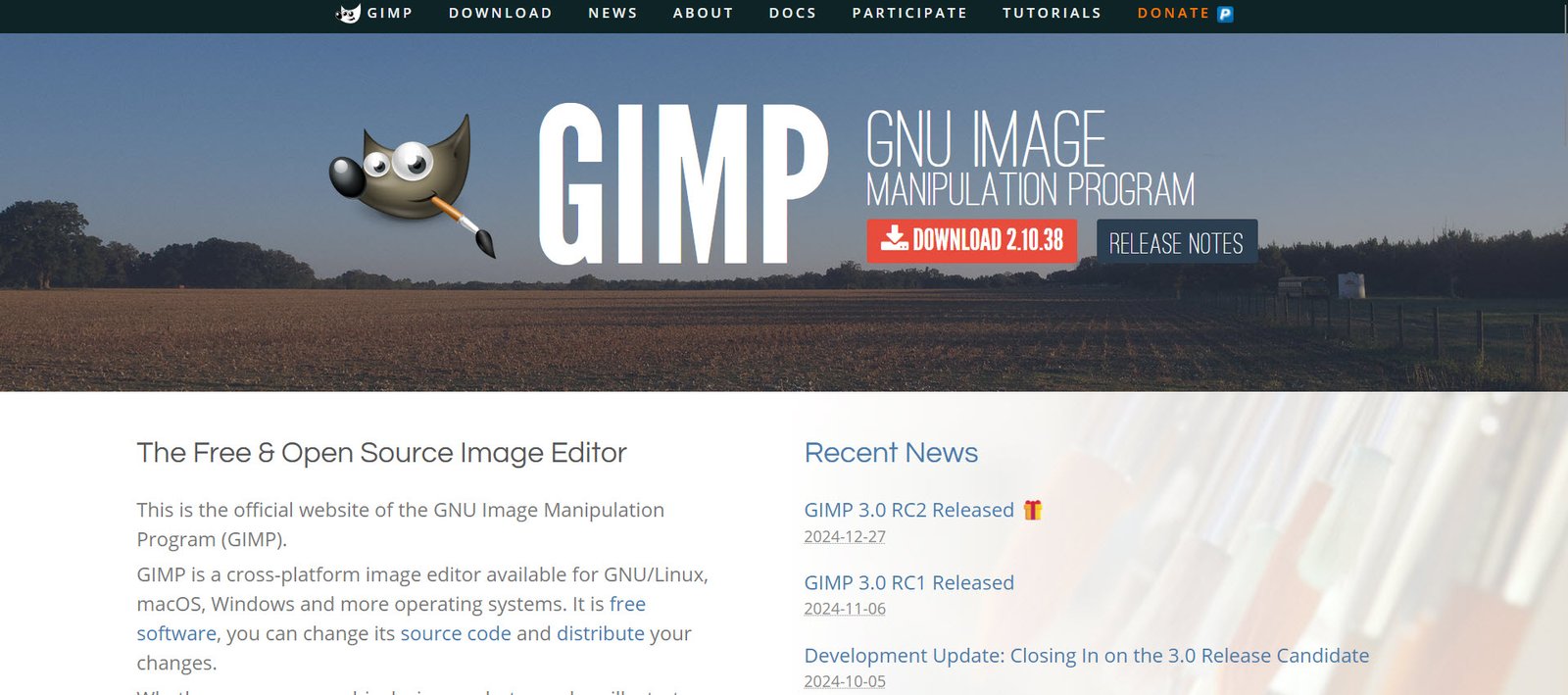 GIMP (GNU Image Manipulation Program)