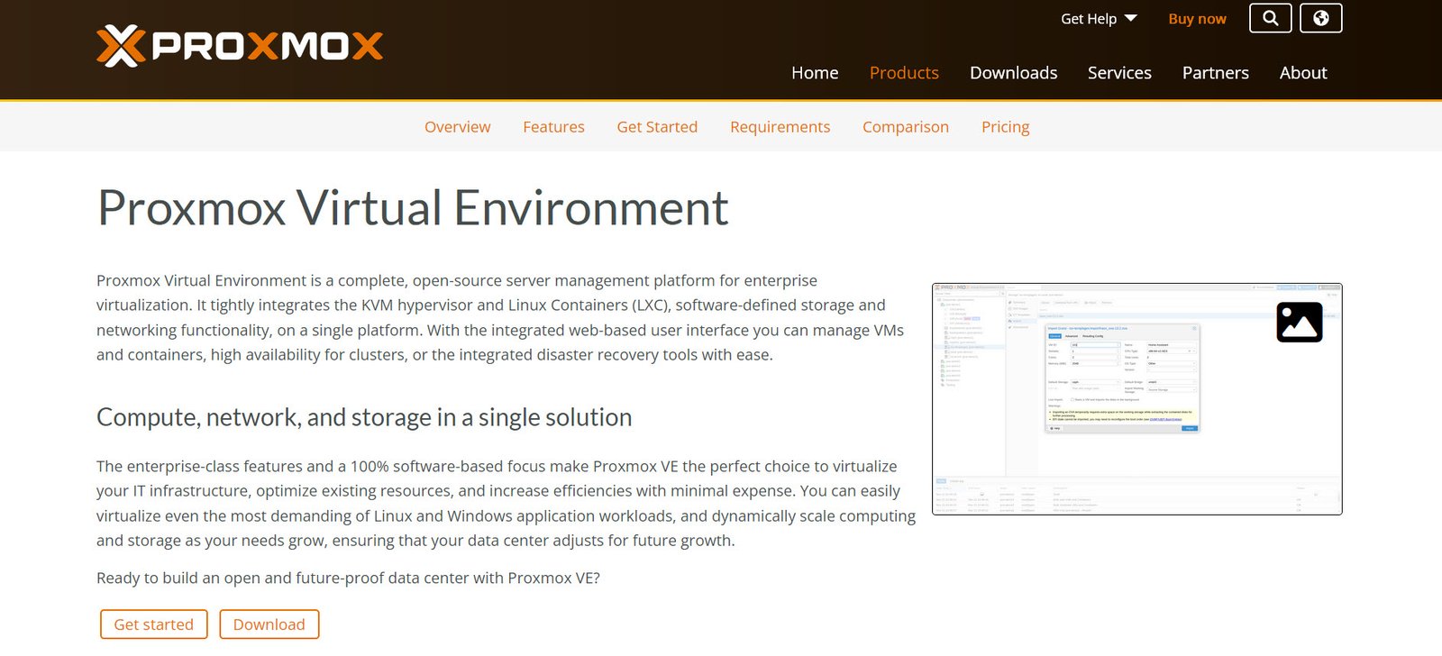 Proxmox Virtual Environment