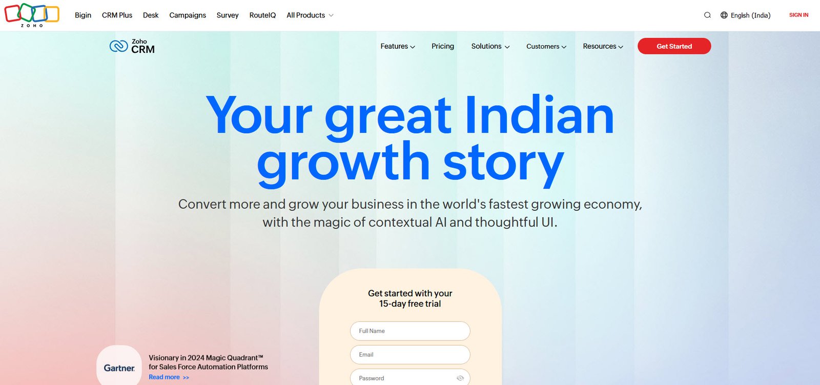 Zoho CRM