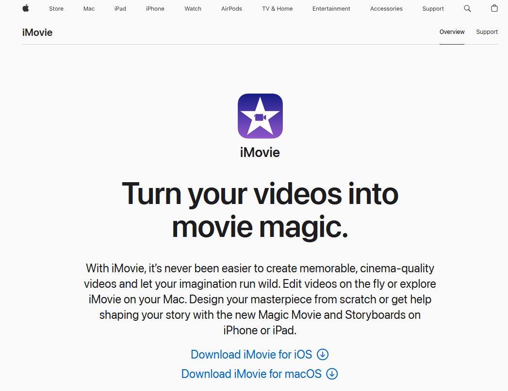 iMovie