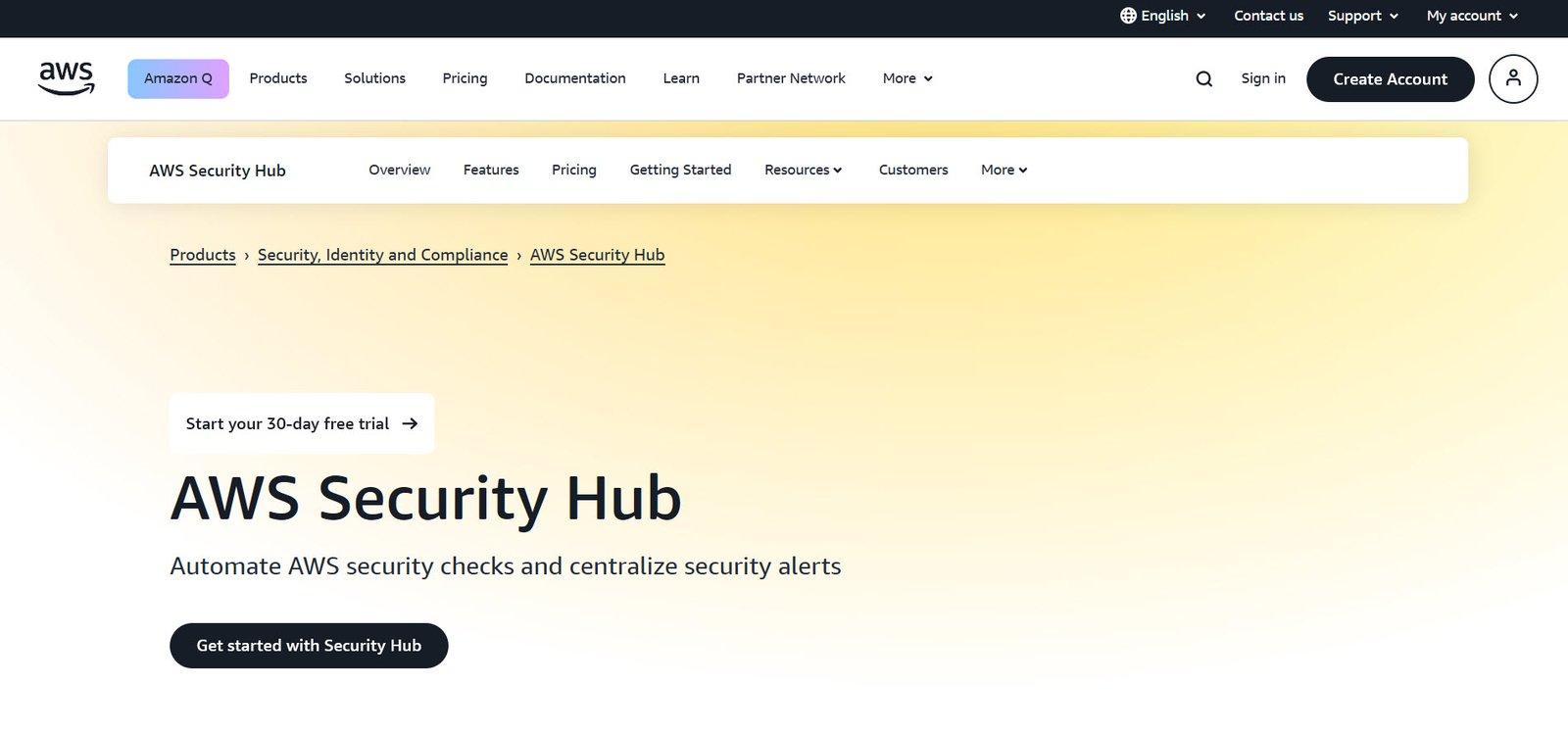 AWS Security Hub