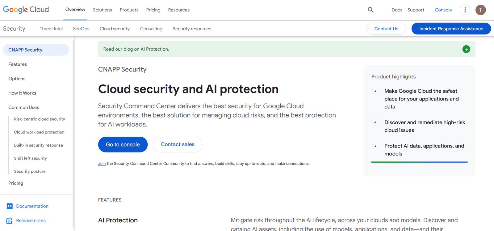 Google Cloud Security Command Center (SCC)