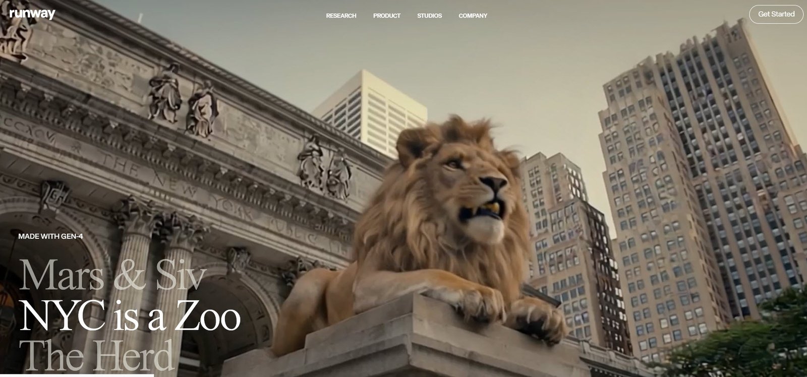 Runway ML – AI in Film and Video Editing