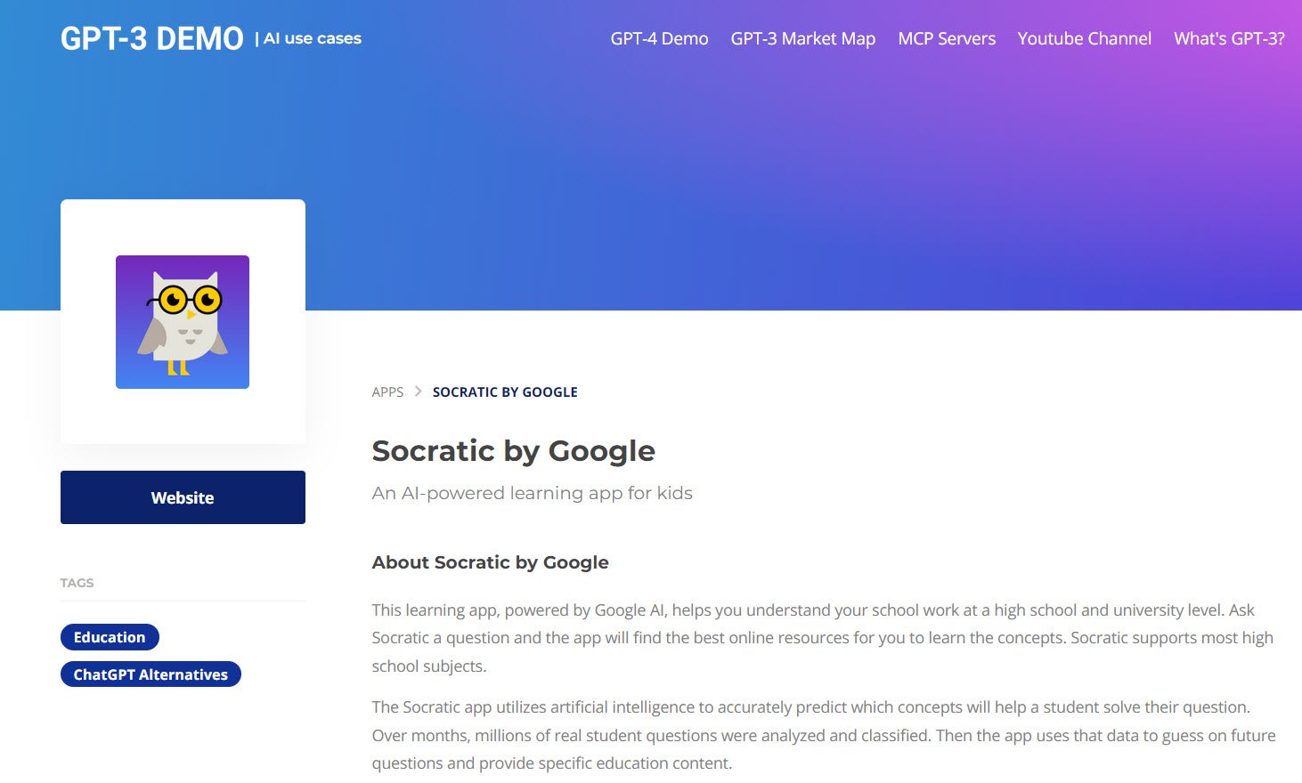 Socratic by Google