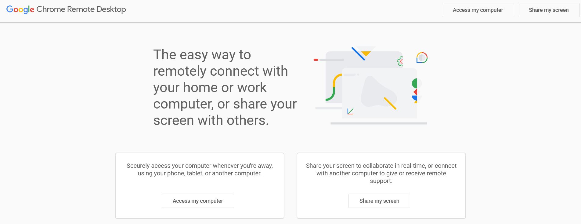 Chrome Remote Desktop