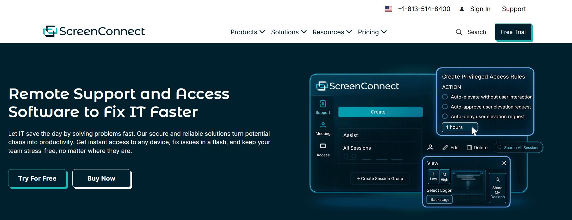 ConnectWise Control (Formerly ScreenConnect)