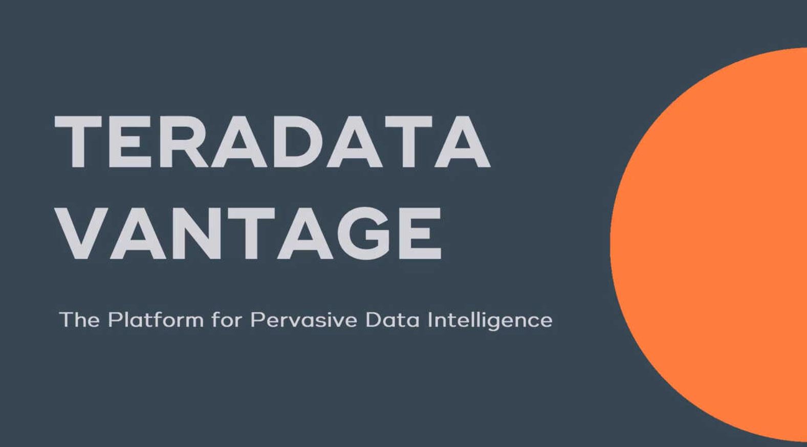 Teradata Vantage